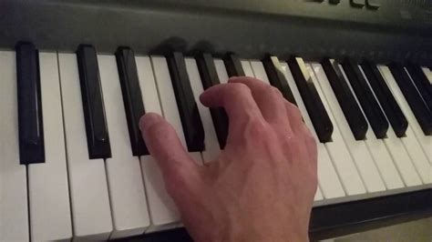 How To Play An E Flat 7 Chord On Piano Youtube