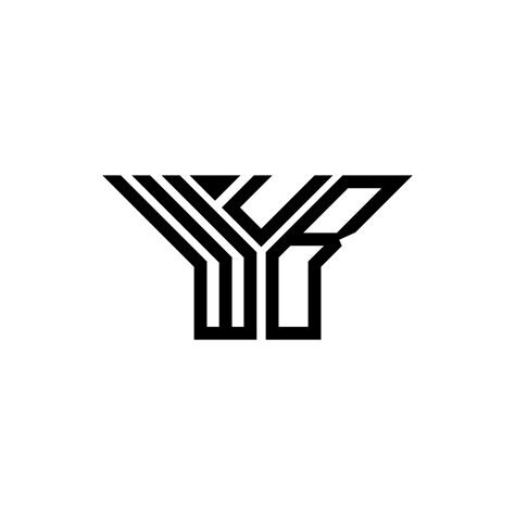 Conception Créative Du Logo Wub Letter Avec Graphique Vectoriel Logo