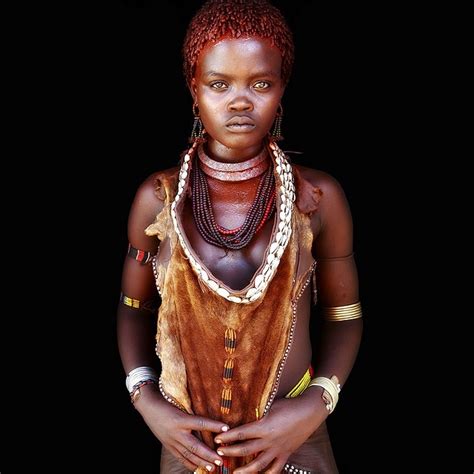 Hamar Woman Ethiopia Dark Skin Women My Black Is Beautiful Africa