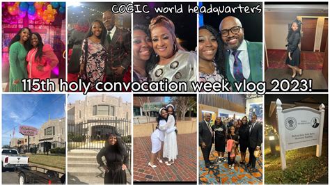 115th Cogic Holy Convocation Week Vlog Youtube