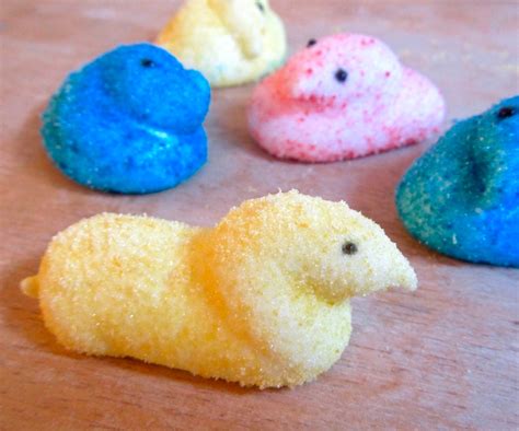 Homemade Marshmallow Peeps 11 Steps With Pictures Instructables