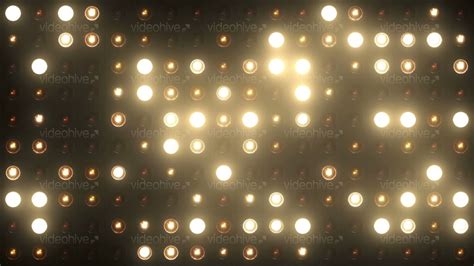 Vj Flashing Lights Spotlight Stage Wall Of Lights 4k Ultra Hd Motion