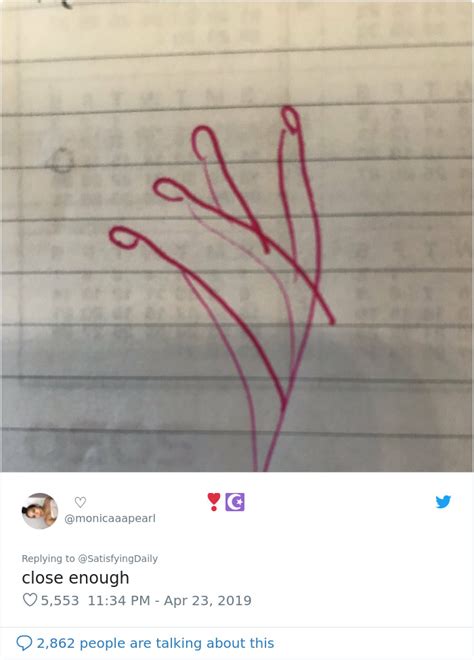 People Are Trying To Follow A Viral Hand Drawing Tutorial And Theyre