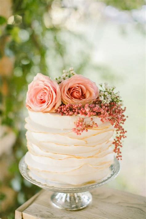 10 Gorgeous Textured Wedding Cakes Intimate Weddings