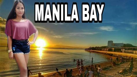 filipina indian couple manila bay latest update manila bay update ang linis na talaga youtube