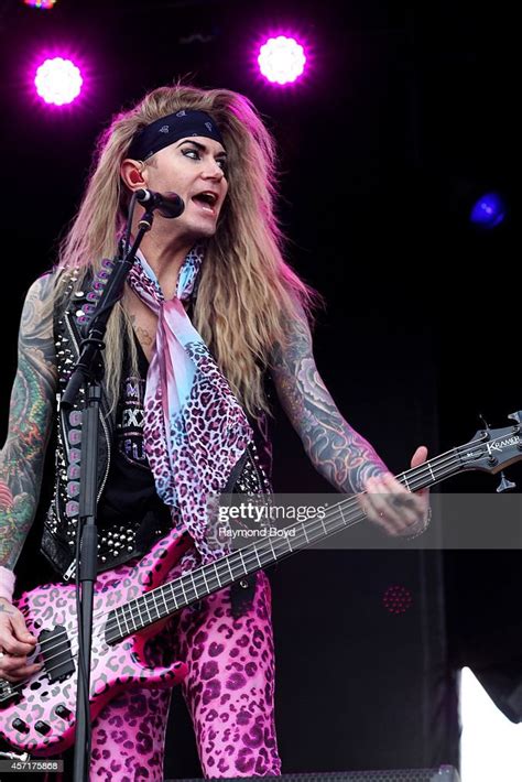 Lexxi Foxx From Steel Panther Performs During The Louder Than Life