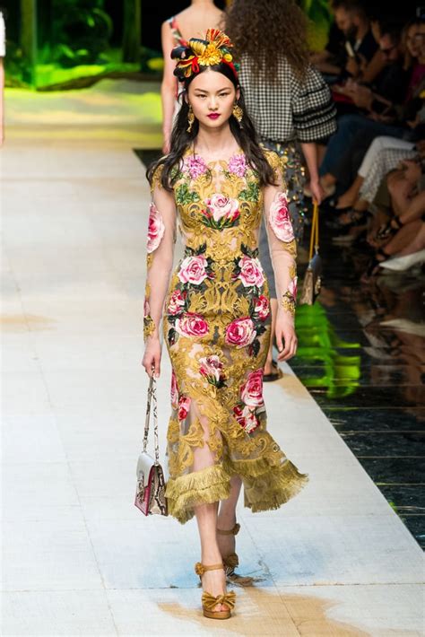 Dolce And Gabbana Spring 2017 Collection Popsugar Fashion