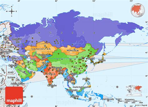 Map Of Asia Without Labels Maps Full Find Out The Details About Its History Geography
