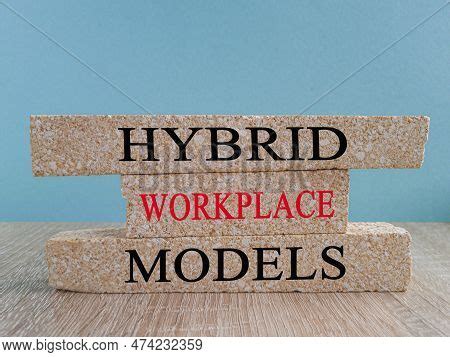 Hybrid Workplace Image Photo Free Trial Bigstock