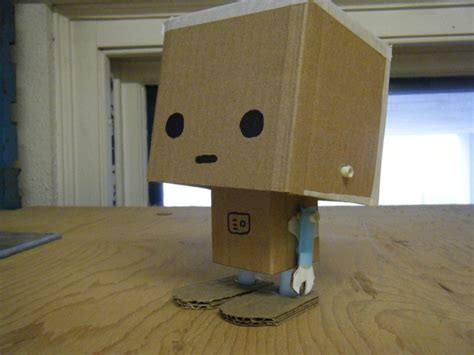 Robot Made From Cardboard And Straws Cardboard Boxes Kids Recycled