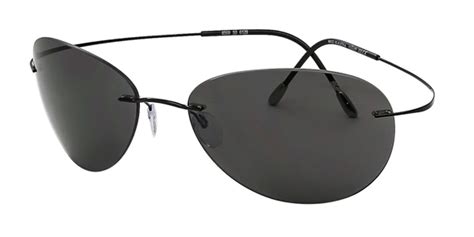 silhouette 8568 s 6128 zwart zonnebril kopen smartbuyglasses nl