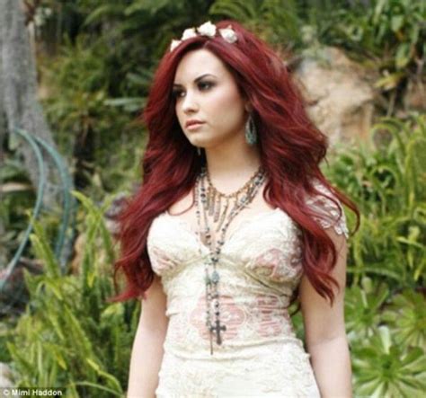 Demi Lovato Red Hair Demi Lovato Red Hair New Hair Hair Hair Rose