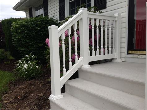 Engineered to meet all your performance and building requirements for. Photo Gallery - Precast Concrete Steps and Iron/Vinyl Railing