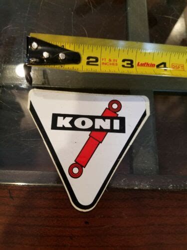 Koni Shocks Vintage Car Motorcycle Motocross Sticker Decal B32 Ebay