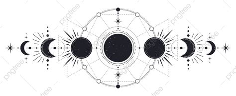 Moon Phases Vector Hd Png Images Moon Phases Phase Space Astrology