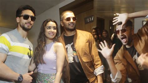 Baaghi Promotion Tiger Shroff With Shraddha Kapoor And Riteish