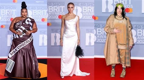 Brit Awards 2020 Best Dressed Celebrities Cosmopolitan Middle East