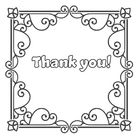 Thank you cards coloring pages torun rsd7 org. Thank you printable coloring pages - AnimationsA2Z