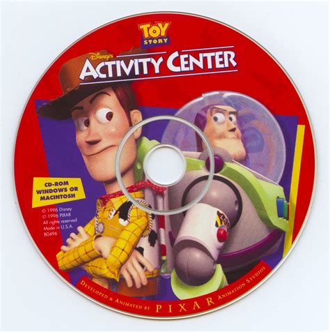 Toy Story Activity Center Disney Pixar B0496 1996 Free Download Borrow And Streaming