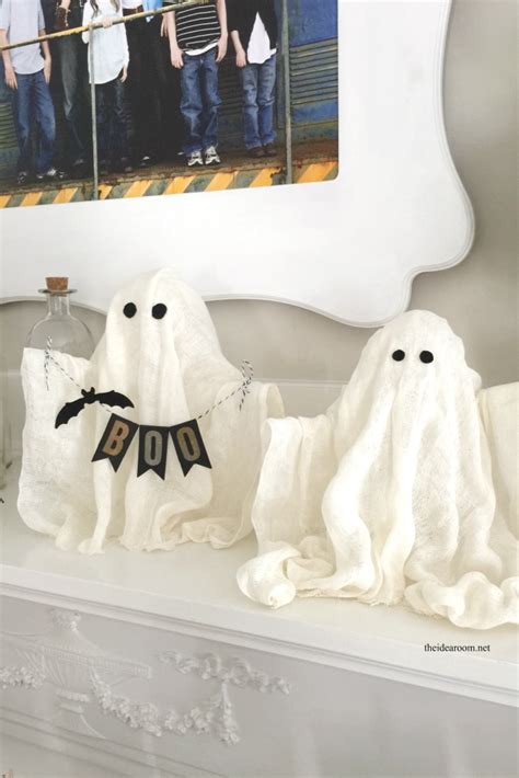 Diy Halloween Ghosts The Idea Room