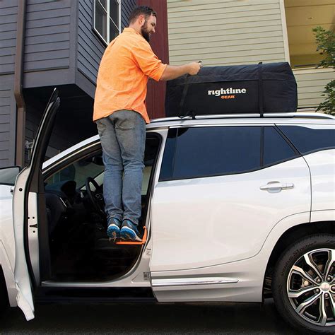 Moki Is A Car Door Step That Helps You Reach Your Vehicles Roof