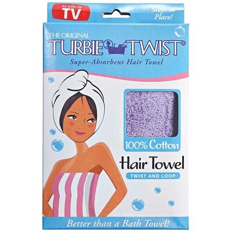Turbie Twist Towelling Wrap