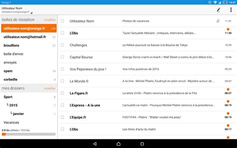 Mail Orange Applications Android Sur Google Play