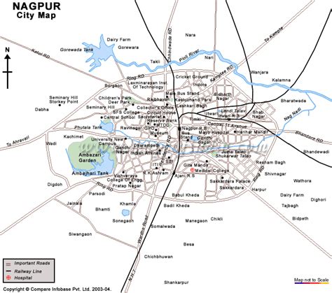 Nagpur District Map Nagpur Map Nagpur Maharashtra Map Nagpur City