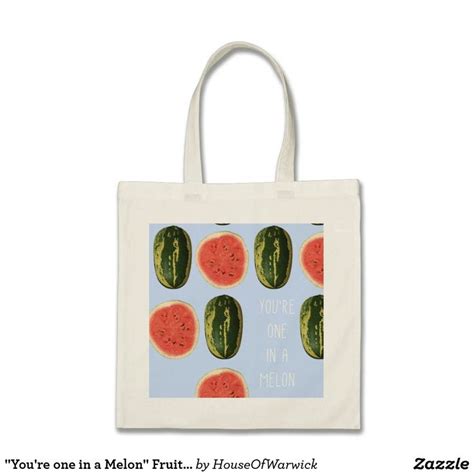 Watermelon Tote Bags Zazzle Tote Bag Bags Reusable Tote