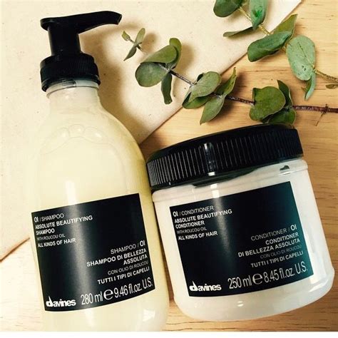 Davines Oi Shampoo And Conditioner Completely Relaxation With That Smell