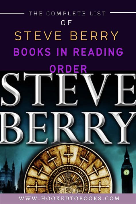 The Complete List Of Steve Berry Books In Reading Order In 2022 Books