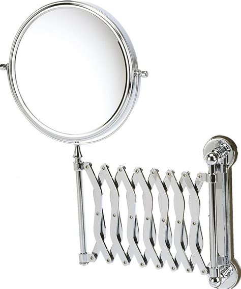 8 inch wall mount makeup shaving mirror bathroom chrome cosmetic vanity 8x magnification, extendable double mirror. Wall Mounted Extendable Shaving Mirror | Spejl, Spejle