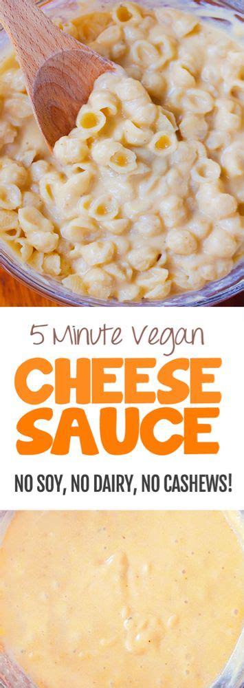 Vegan Cheese Sauce Recipe Vegan Cheese Recipes Vegan Mac And Cheese