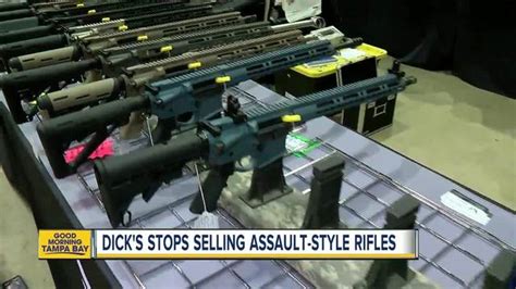 Dicks Sporting Goods To Stop Selling Assault Style Rifles