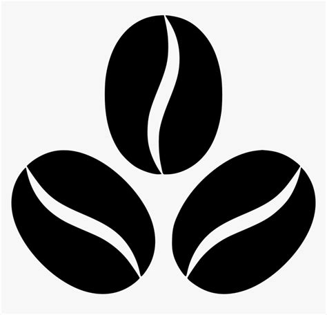 Roasted Coffee Beans Coffee Bean Logo Png Transparent Png Kindpng