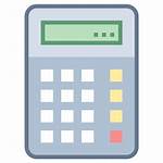 Calculator Icon Nhec Vector Estimator Financial Heat
