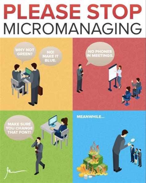 The Six Dangers Of Micromanagement