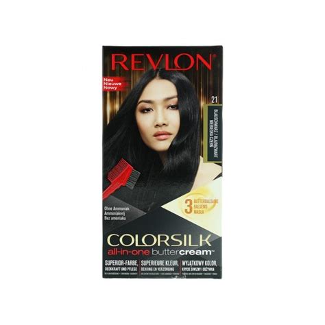 Revlon Colorsilk Butter Cream Hair Dye 21 Blue Black