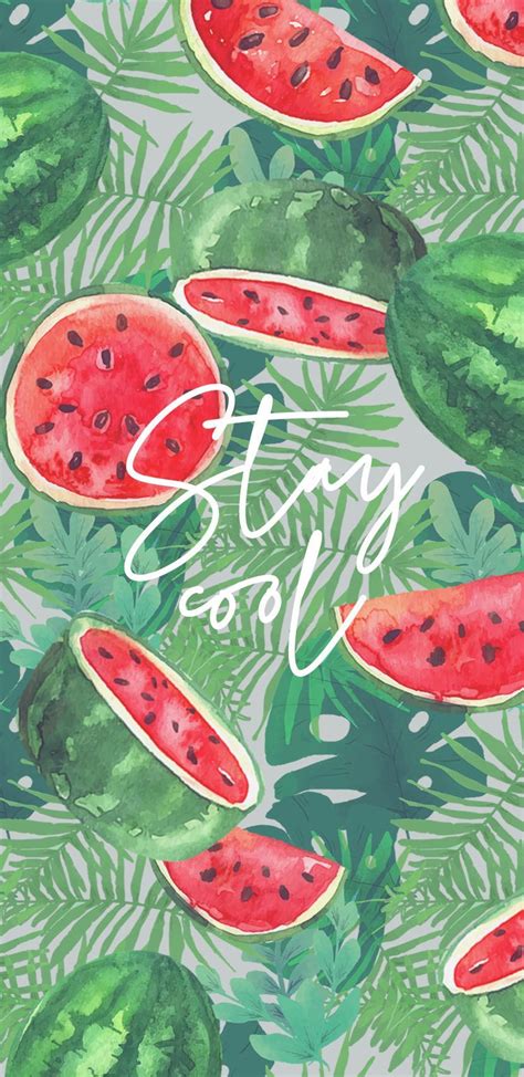Preppy Watermelon Wallpaper Carrotapp