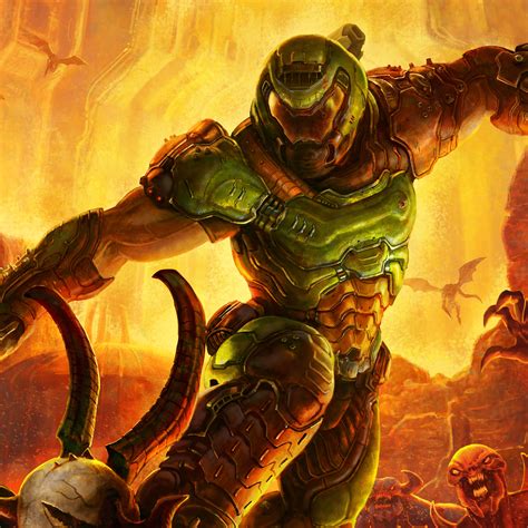 Doom Eternal Doomguy 8k 25 Wallpaper Pc Desktop