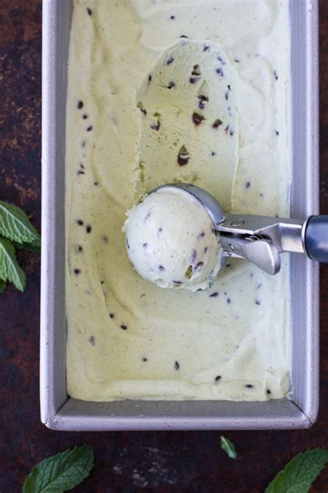 Vegan Mint Chocolate Chip Ice Cream Making Thyme For Health