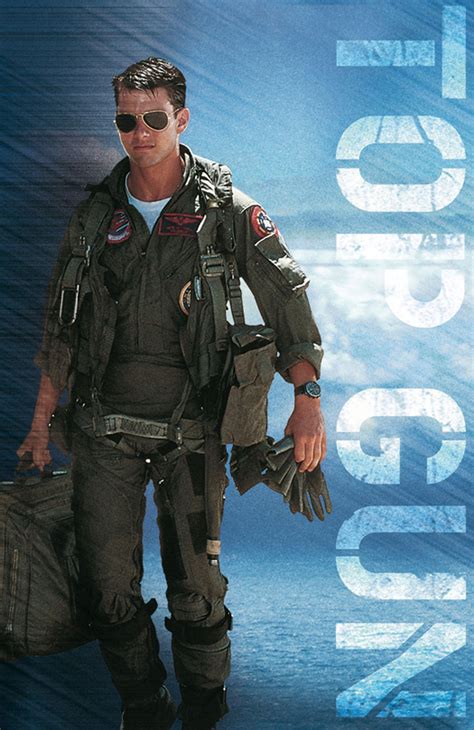 Top Gun Poster Movie Tom Cruise Flight Suit 11 X 17 Inches