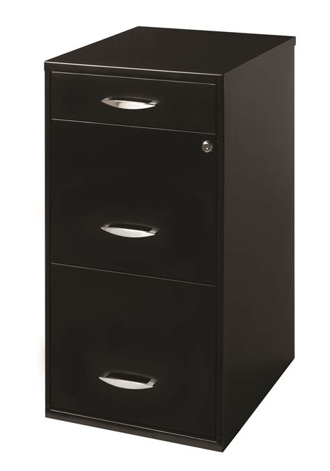 Single drawer garage cabinet with casters is part of a complete shop storage system designed to organize and free up space in any area. Filing Cabinet 3-Drawer with Pencil Tray and Lock, Black ...
