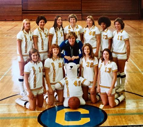 Creston High School Varsity Basketball Coach French 1977
