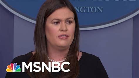 Sarah Huckabee Sanders Refuses To Say The Press Is Not ‘enemy Of The