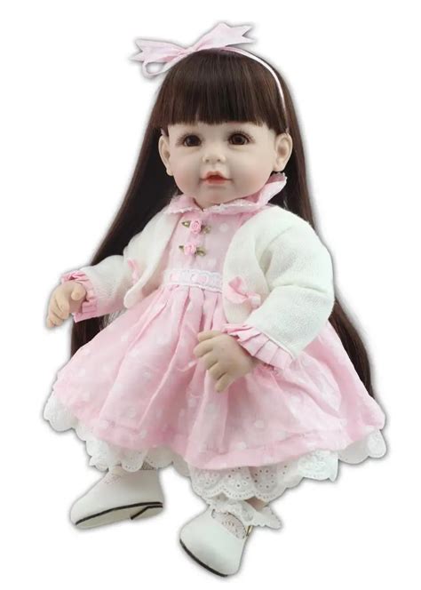 Reborn Doll Cm Clothes Wholesale Cute Naked Lifelike Soft Silicone
