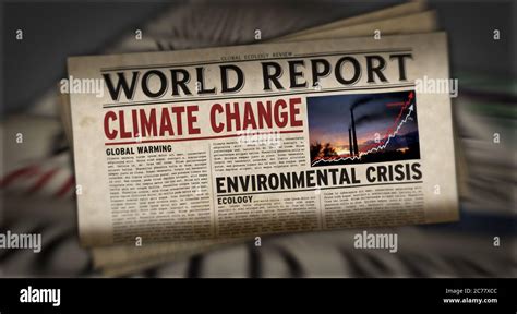 Climate Change World Report Global Warming Ecology And Environmental