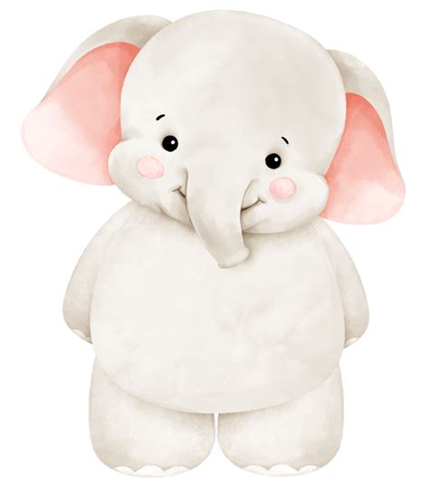 Cute Baby Elephant 34469013 Png