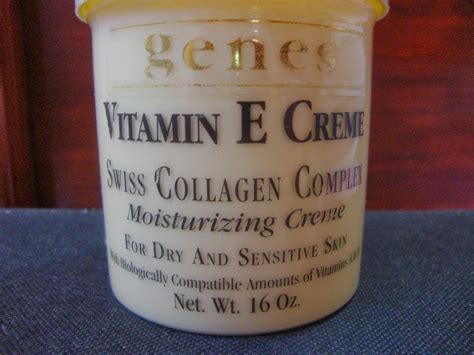 Genes Vitamin E And Collagen Creme All About Beauty 101