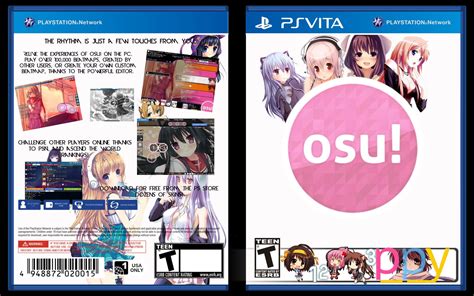 Viewing Full Size Osu For Psvita Box Cover